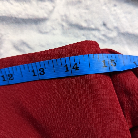 Women's High Waist A-Line Pockets Skirt Skater Flared Midi Skirt in Size M - Picture 5 of 9